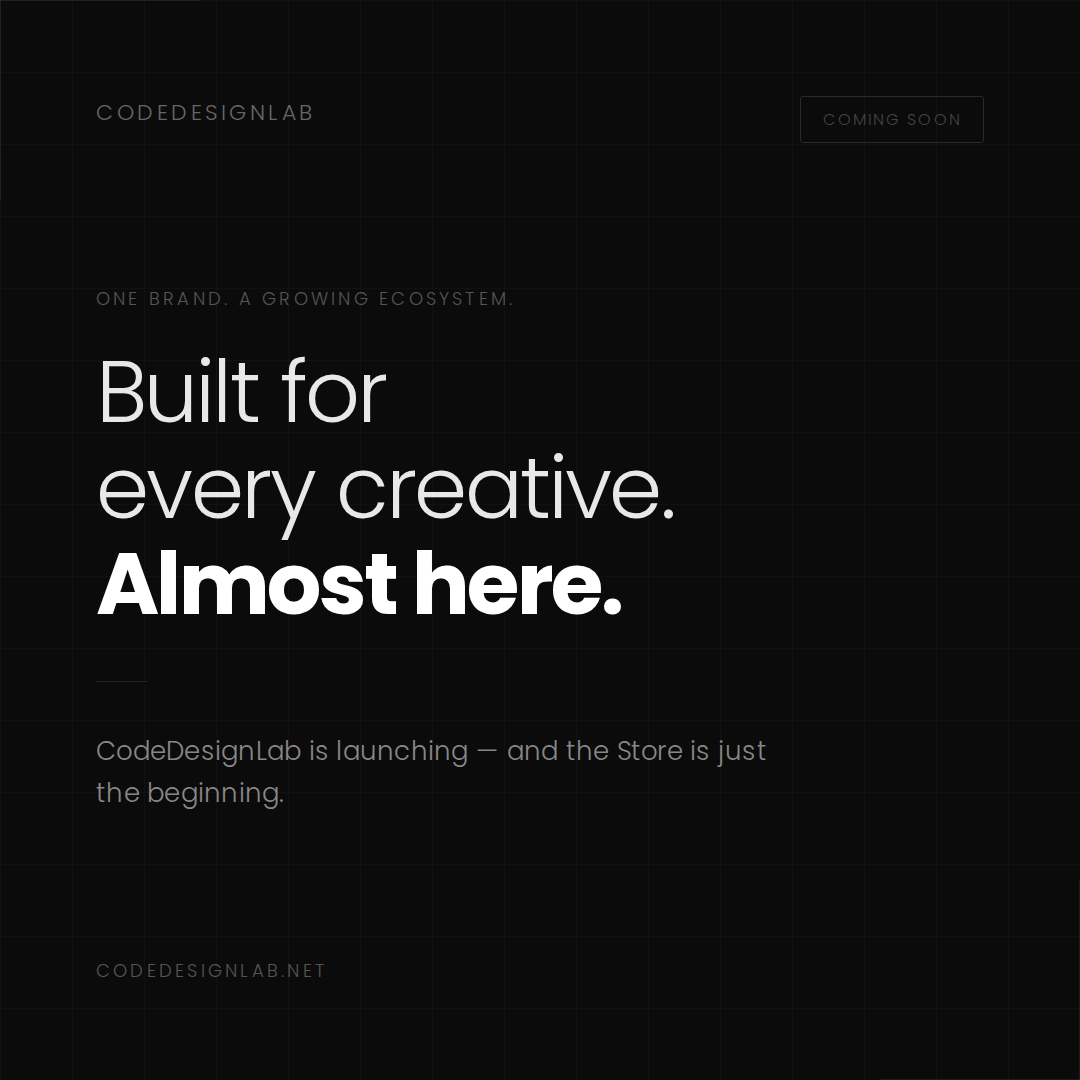 CodeDesignLab Ad Creative
