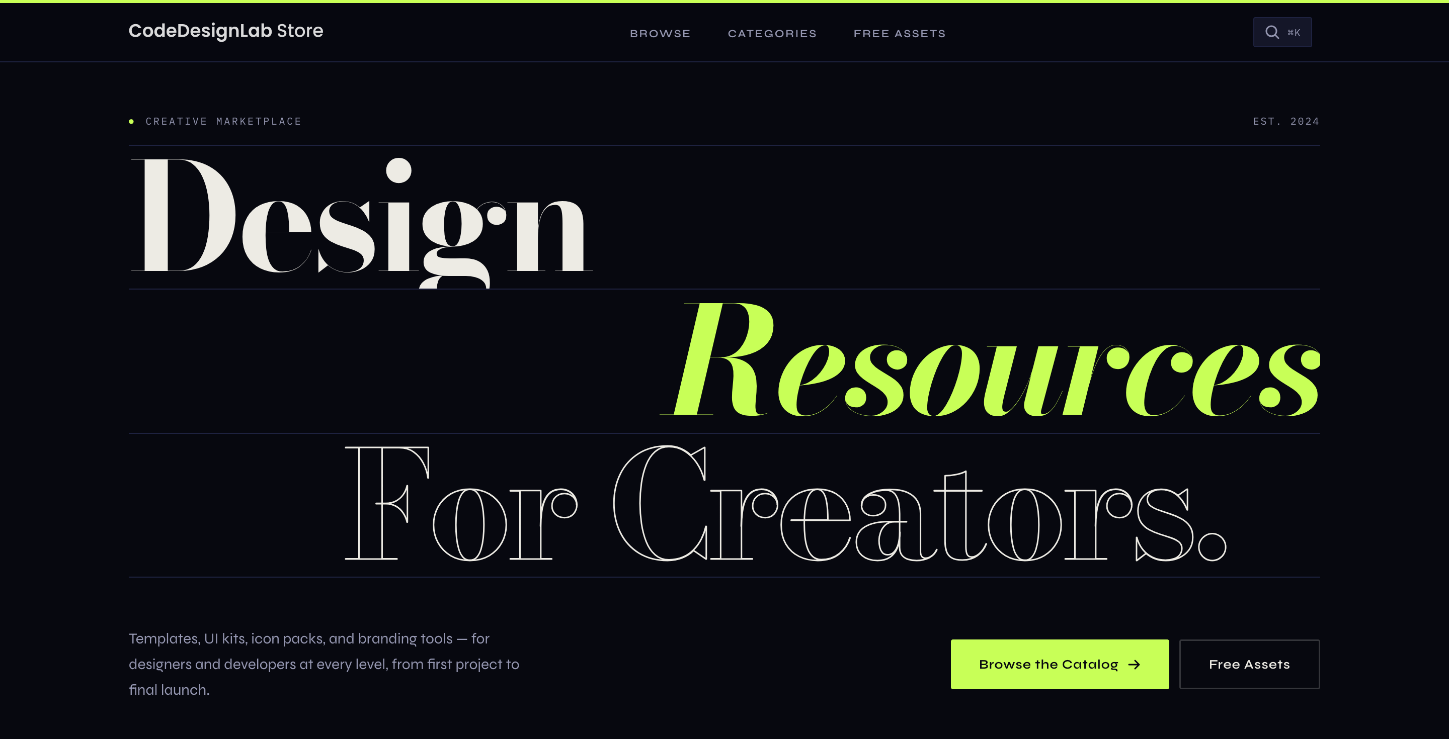 CodeDesignLab Store